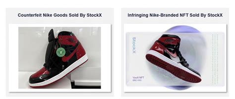 nike saying stockx sells fake shoes - did Nike actually sue StockX.